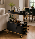 Maveriqo™ Asterlyn Compact Bar Serving Cart